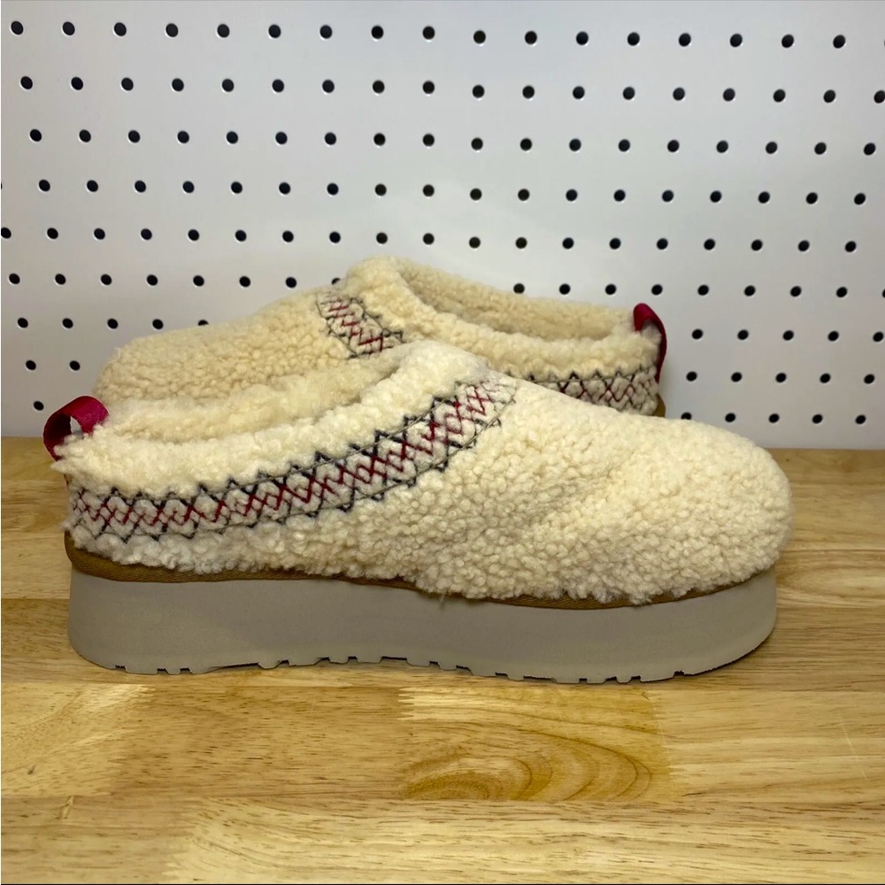 🐩🐩 UGG TAZZ SLIPPERS HERITAGE BRAID 👢👡 - Picture 3 of 7